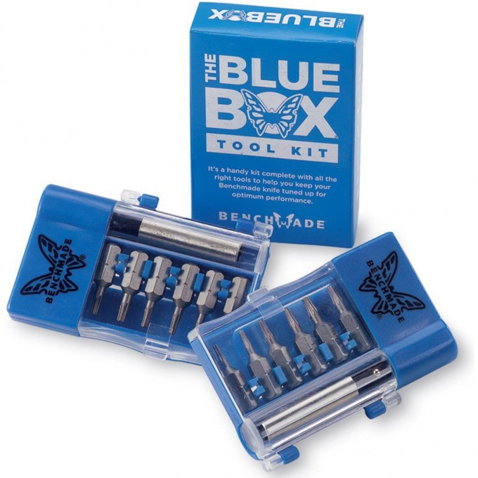 Набор бит BENCHMADE 981084F BLUEBOX KIt BM981084F Набор бит BENCHMADE 981084F BLUEBOX KIt BM981084F