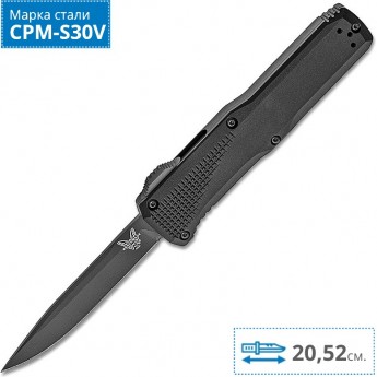 Нож BENCHMADE 4600DLC PHAETON