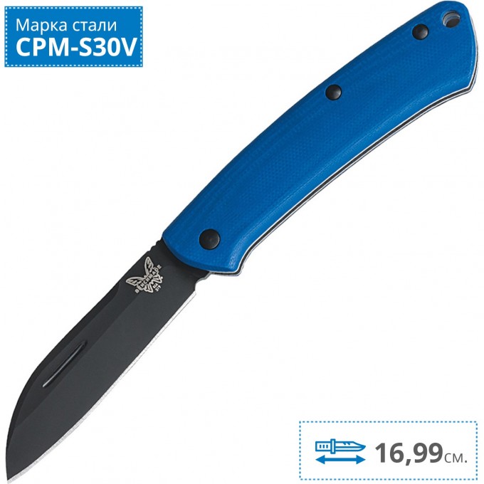 Нож BENCHMADE 319DLC-1801 PROPER BM319DLC-1801 Нож BENCHMADE 319DLC-1801 PROPER BM319DLC-1801