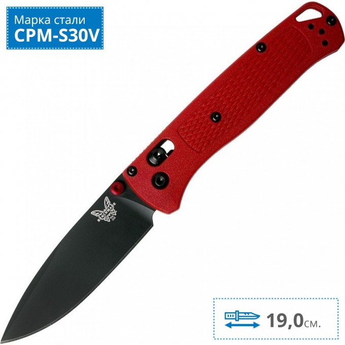 Нож BENCHMADE 535BK-2001 BUGOUT BM535BK-2001 Нож BENCHMADE 535BK-2001 BUGOUT BM535BK-2001