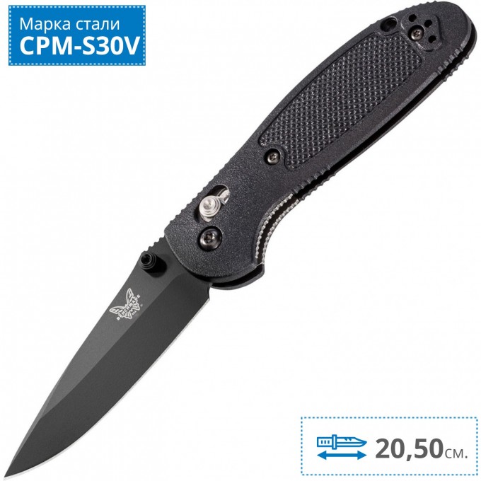 Нож BENCHMADE 551BK-S30V GRIPTILIAN BM551BK-S30V Нож BENCHMADE 551BK-S30V GRIPTILIAN BM551BK-S30V