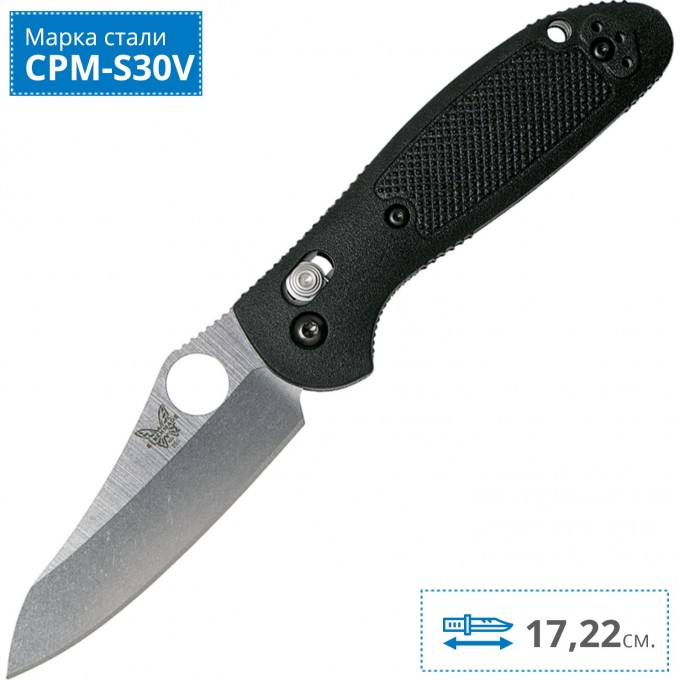 Нож BENCHMADE 555-S30V MINI GRIPTILIAN BM555-S30V Нож BENCHMADE 555-S30V MINI GRIPTILIAN BM555-S30V