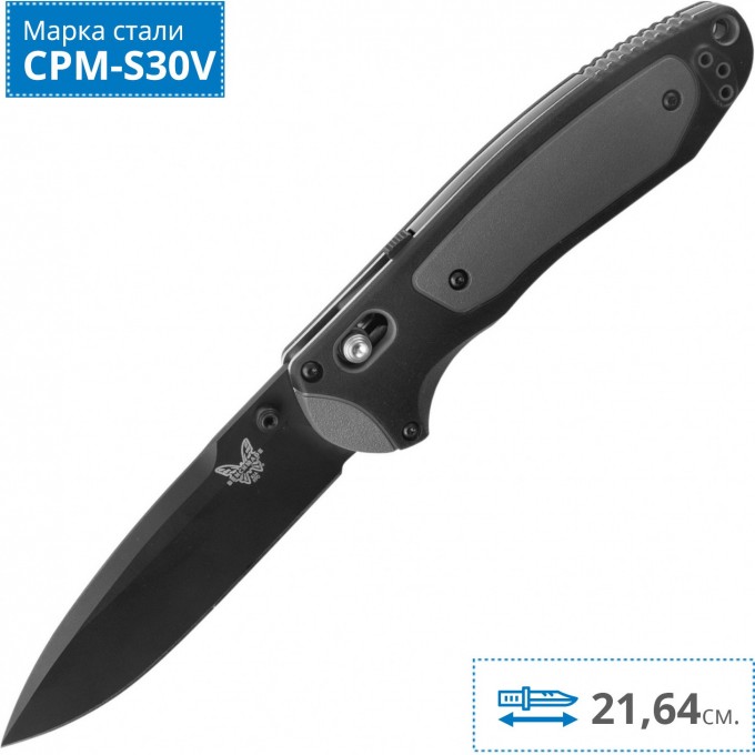 Нож BENCHMADE 590BK BOOST BM590BK Нож BENCHMADE 590BK BOOST BM590BK