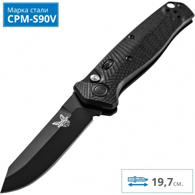 Нож BENCHMADE 8551BK MEDIATOR AUTO BM8551BK Нож BENCHMADE 8551BK MEDIATOR AUTO BM8551BK