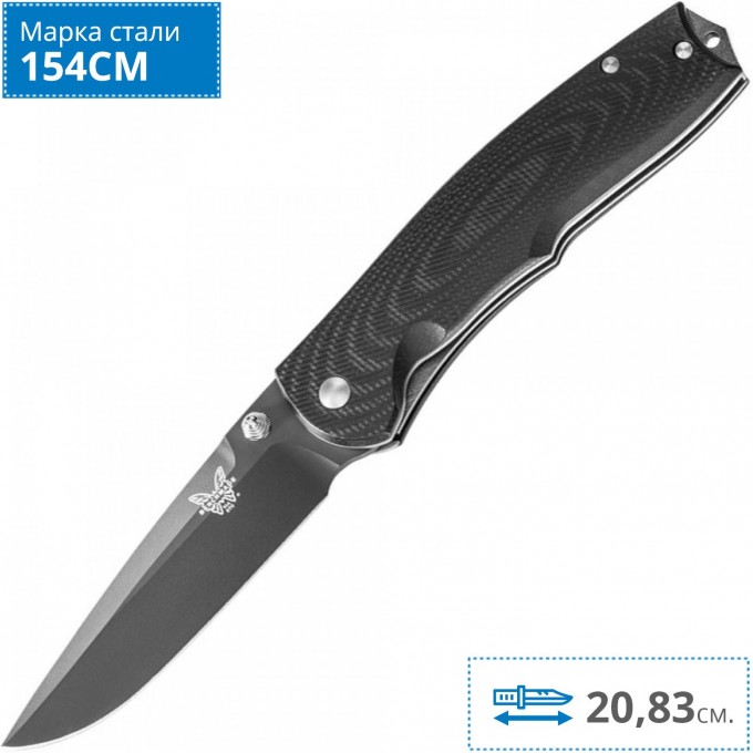 Нож BENCHMADE 890BK TORRENT BM890BK Нож BENCHMADE 890BK TORRENT BM890BK