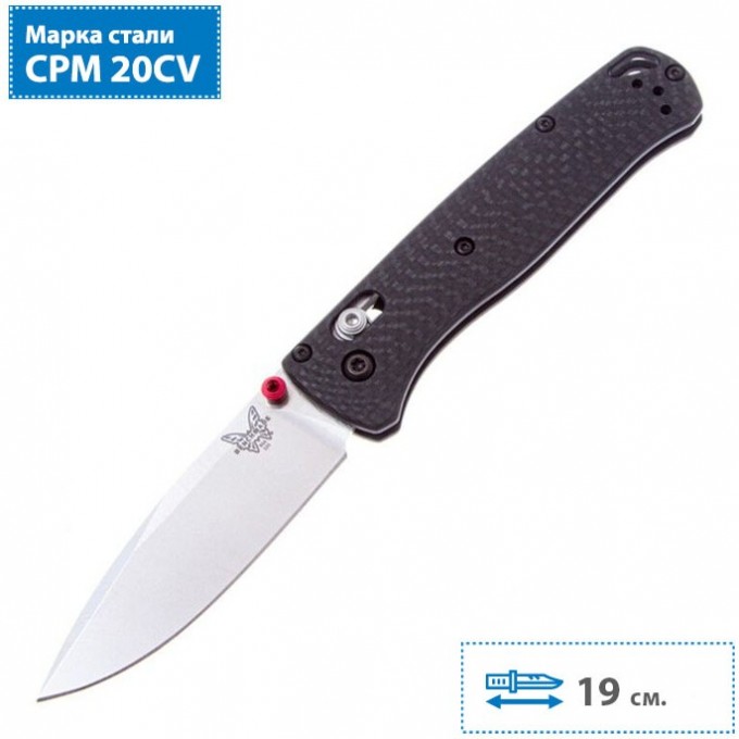 Нож BENCHMADE BUGOUT BMCU535-SS-20CV-CF Нож BENCHMADE BUGOUT BMCU535-SS-20CV-CF