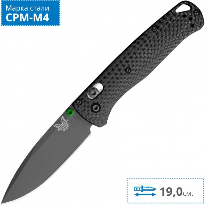 Нож BENCHMADE CU535-BK-M4-CF BUGOUT BMCU535-BK-M4-CF Нож BENCHMADE CU535-BK-M4-CF BUGOUT BMCU535-BK-M4-CF