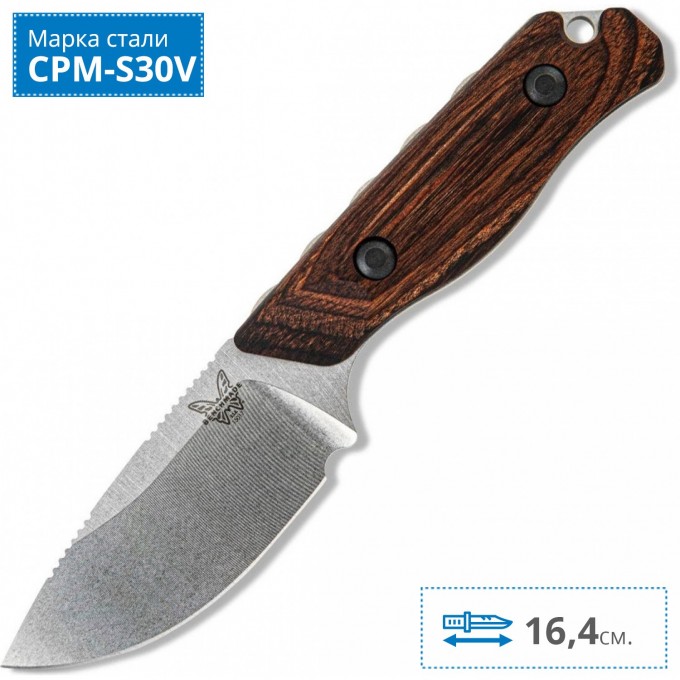Нож BENCHMADE HIDDEN CANYON HUNTER BM15017 Нож BENCHMADE HIDDEN CANYON HUNTER BM15017