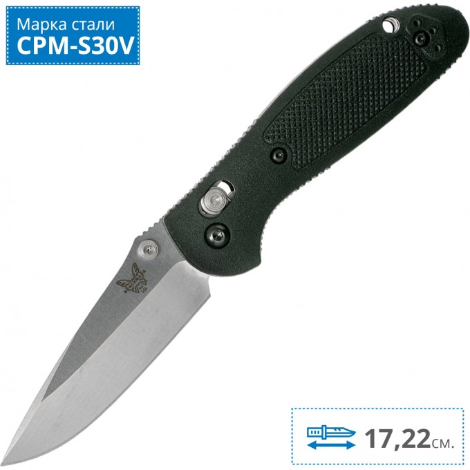 Нож BENCHMADE 556-S30V MINI GRIPTILIAN BM556-S30V Нож BENCHMADE 556-S30V MINI GRIPTILIAN BM556-S30V